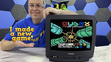 I made a new VIC-20 Game - Quarx!