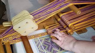 Tablet Weaving Tutorial:  Getting Untwisted with Fishing Swivels