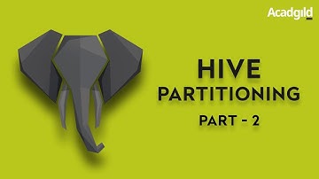 Hive Partition and Bucketing Part 2 | Hive Partition Tutorial | Hive Partition Table Example