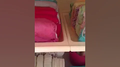 Cloth Diaper Storage & Organization