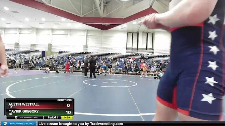 145 Lbs Champ. Round 1 - Austin Westfall, MO Vs Ma...