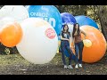 Riesige Luftballons In Einem Abenteuer Mit Lisa Und Daphne