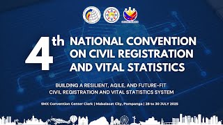 4Th National Convention On Civil Registration And Vital Statistics - Day 3 30 July 2025