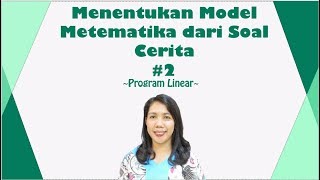 Menentukan Model Matematika dari Soal Cerita #2