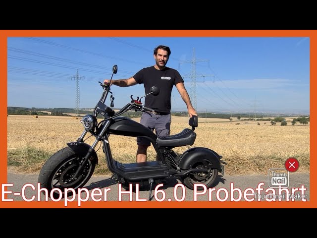 Elektro Zweirad Roller ECONELO Chopper PXD 8 Anleitungsvideo - YouTube