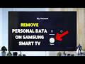 How To Remove Personal Data On Samsung Smart TV | Factory Reset Smart TV 2026
