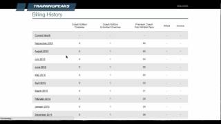 Coach Account Management
