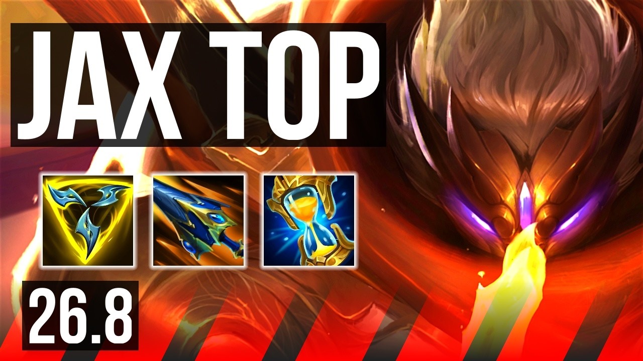 JAX vs MORDEKAISER (TOP) | 42K damage | KR Master | 26.8 - YouTube