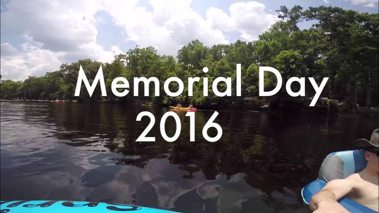 Ginnie Springs Memorial Day 2016 YouTube