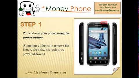 HARD RESET Motorola Atrix 2 (external) Master Reset (RESTORE to FACTORY condition) Video