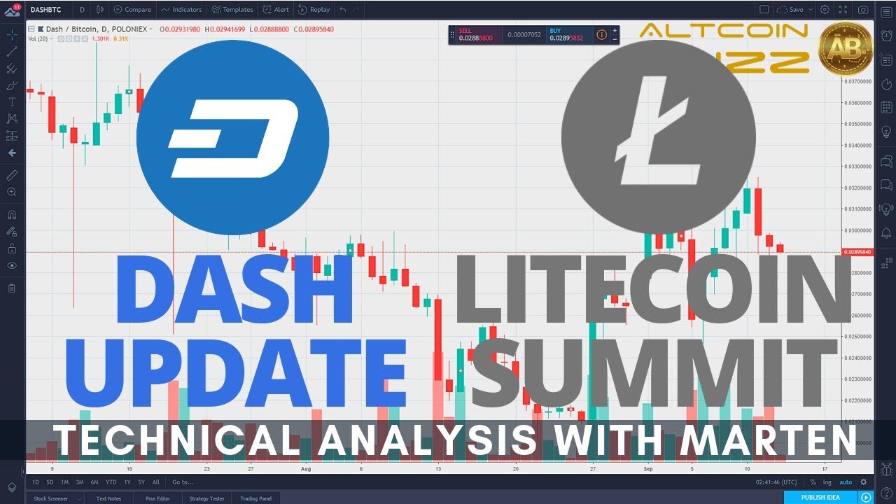 Dash Update & Weekly Litecoin Technical Analysis - DASH & LTC TA - YouTube