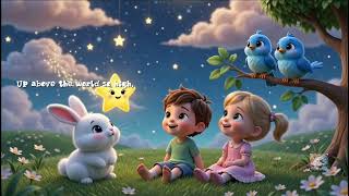 🌟 Twinkle Twinkle Little Star | Nursery Rhyme for Kids | clever cloud
