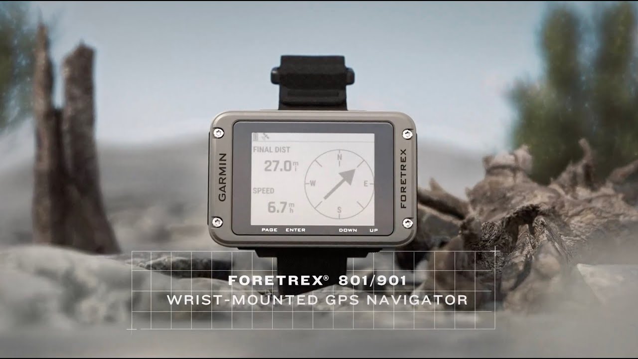 The New Foretrex Series | Wrist-mounted GPS Navigator | Garmin - YouTube