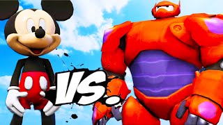 Famous Mickey Mouse VS Baymax (Big Hero 6) - GREAT BATTLE Profile