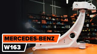 Remove Control arm MERCEDES-BENZ - video tutorial