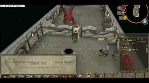 RuneScape Unstable Foundations Quest Guide