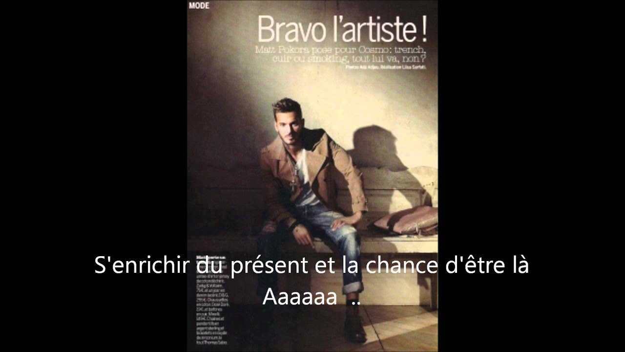 Matt Pokora Qui Ont Est Parole