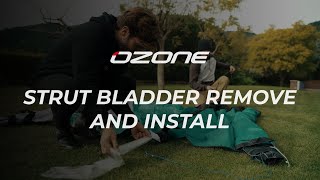 Ozone Kite Strut Bladder Remove and Install