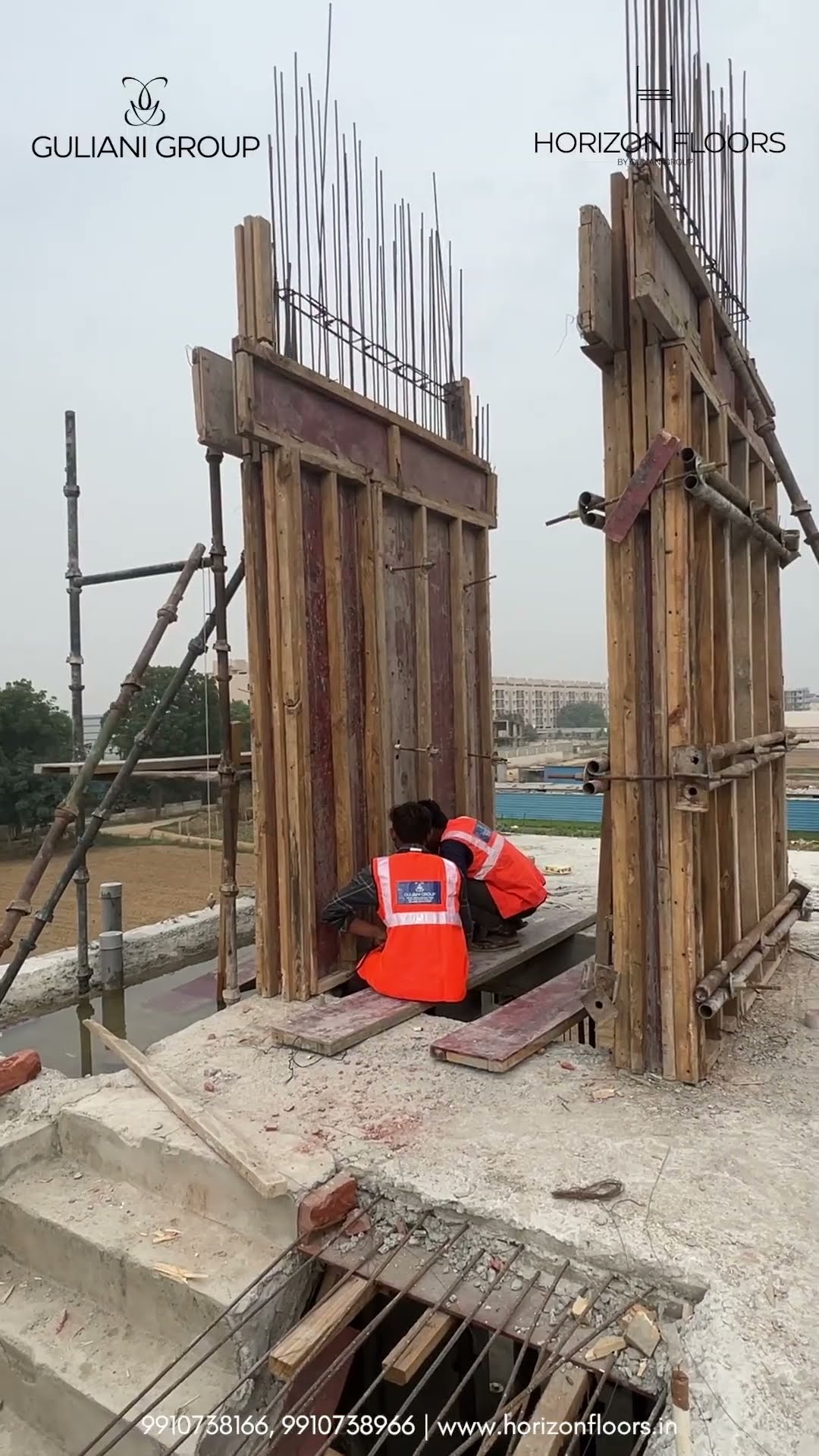 Short video thumbnail — Progress · October, Horizon Floors