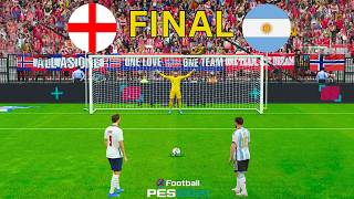 England vs Argentina  Penalty Shootout 2026 Prediction  eFoo