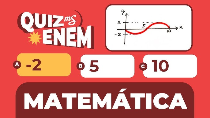 Quiz de Matemática - equação do 2º grau