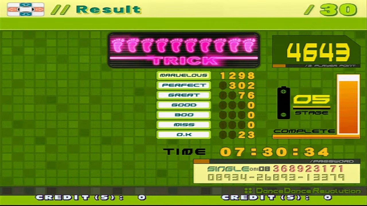 DDR EXTREME 鬼コース] TRICK [Single] 4643 Full Combo by DDR-KOJI