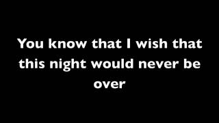 Video thumbnail of "Adam Lambert - Never Close Our Eyes Lyrics"