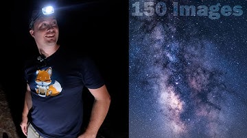 ASTROPHOTOGRAPHY Start To Finish: How I Set Up The Shot And Stack Images In Photoshop