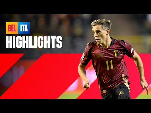 Belgium Italy Goals And Highlights