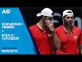 Goransson/Verbeek v Bolelli/Vavassori Highlights | Australian Open 2025 Semifinal