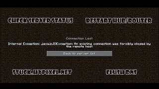 How to Flush DNS for MAC OS - Internal Exception error message #minecraft #mac