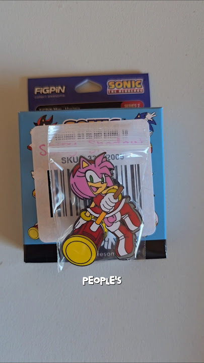 Shiny Shadow Sold w/ Bonus Amy :p #enamelpins #sonic #shadow
