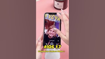 This #ios17 feature enables Customizing Your Contact Photo😍 #shorts #fyp