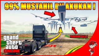 HAH ?? PARKOUR PAKE TRUCK ? KITA TIDAK TAKUT ! wkwk - GTA 5 Online Parkour Indonesia