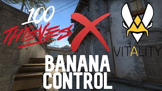 Unique Approach In Taking Banana Control By 100 Thieves And Vitality Inferno