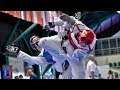 Aaron Cook (MDA) vs Ismael Bouzid (FRA). European Taekwondo Championships Kazan-2018