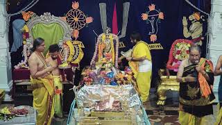 Brahmotsavam - Day 9 evening Homam & Sarva Bhupala Seva