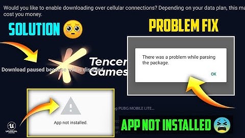 Pubg Mobile Lite App Not Installed Problem 0.21.0 Update | Pubg Lite 0.21.0 App Not Installed