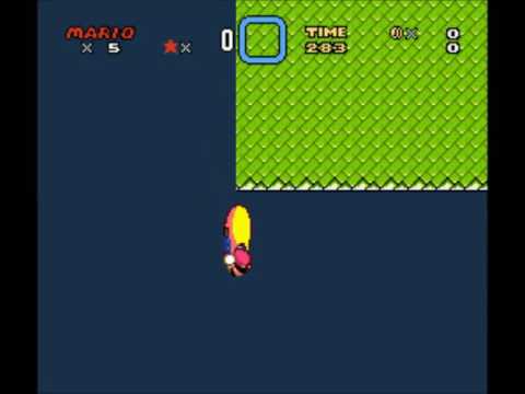 Super Mario World (SNES): Unused Level 8 - Unused castle pipe exit (?) (0x30584)