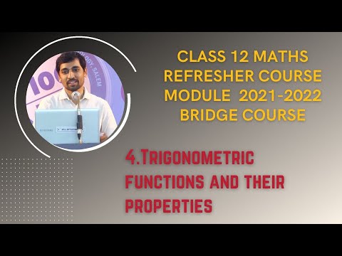 Class 12 Maths  4.Trigonometric functions and their properties EM