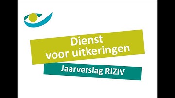 Jaarverslag RIZIV 2014 DU