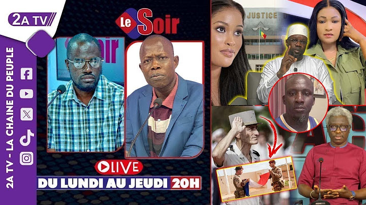 [DIRECT] Ngoné Saliou convoqué, Départ des soldat français, Msg de Pape Ngagne à Sonko: Moustapha...