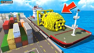 картинка: Я СЛУЧАЙНО ВЗОРВАЛ ЭТУ ЯДЕРНУЮ БОМБУ НА КОРАБЛЕ ► Teardown