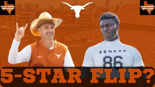Could Texas FLIP a FIVE-STAR Recruit from Oklahoma?!? Texas Recruiting INSIDER Has the Scoop!