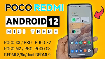 ANDROID 12 Theme Install in POCO Devices 🔥| POCO X3/Pro, Poco M2/Pro, Poco X2, C3