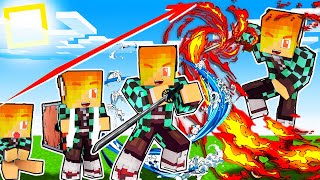 CHUYỆN GÌ XẢY RA NẾU JACKVN THỢ SĂN DIỆT QUỶ LỚN LÊN TRONG MINECRAFT*JACKVN THANH GƯƠM DIỆT QUỶ #1