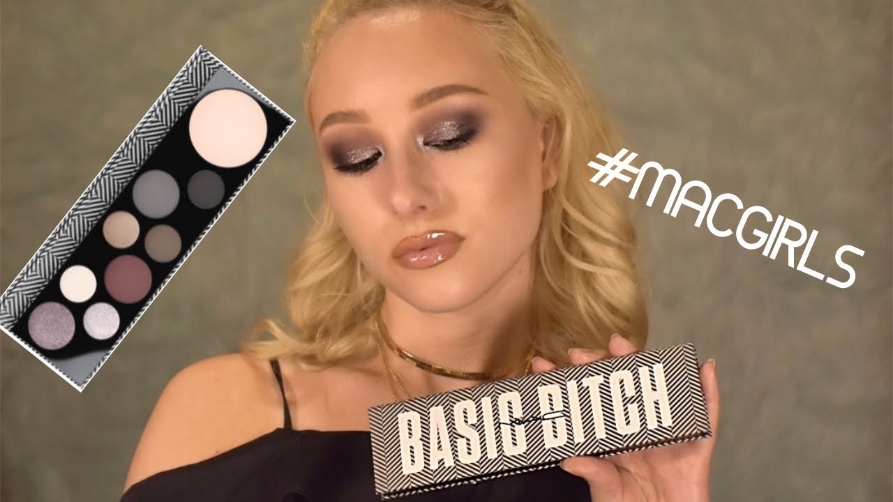 MAC BASIC BITCH PALETTE 1st Impressions Tutorial And Swatches