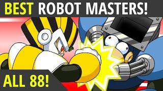 The BEST Mega Man Robot Masters List! (ALL 88 CLASSIC ROBOT MASTERS!)
