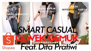 SMART CASUAL OUTFIT I REVIEW I TRY ON FT. DITA PRATIWI