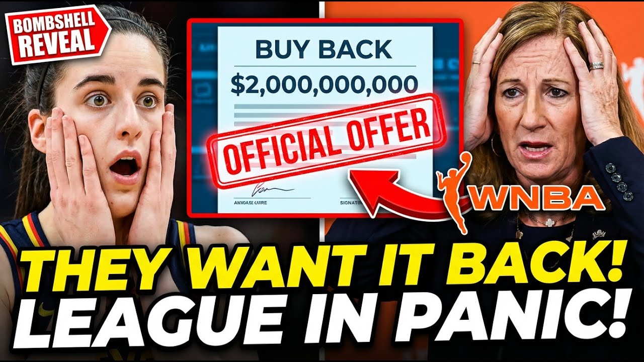 WNBA DESPERATE to Buy Back Its Own League — Caitlin Clark SHOCKED